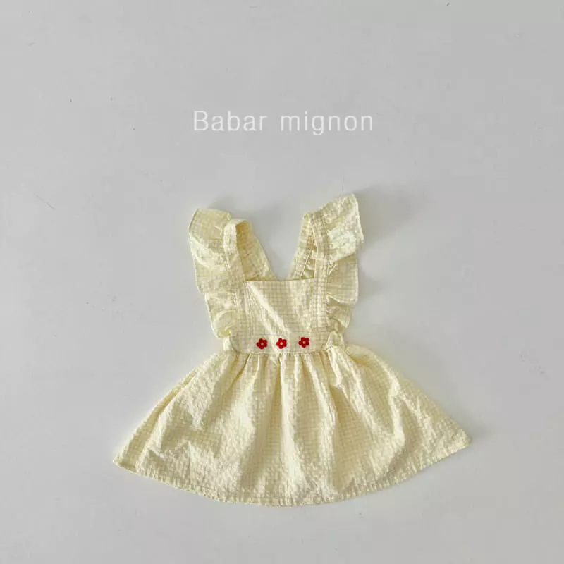 Babar Mignon - Korean Children Fashion - #toddlerclothing - Dungarees Skirt - 12