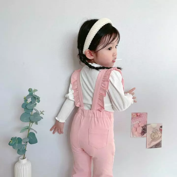 Babychou - Korean Children Fashion - #Kfashion4kids - Wing Overalls - 7