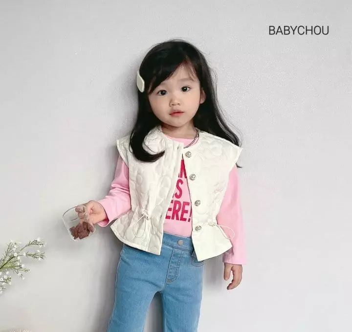 Babychou - Korean Children Fashion - #childrensboutique - Bibi Vest - 4