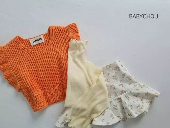 Babychou - Korean Children Fashion - #discoveringself - Frill Vest - 9