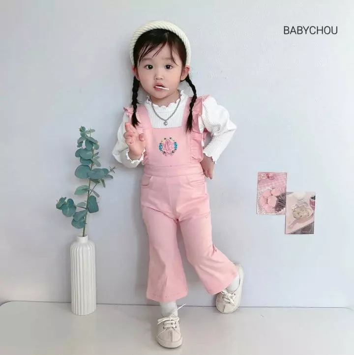 Babychou - Korean Children Fashion - #discoveringself - Wing Overalls - 2
