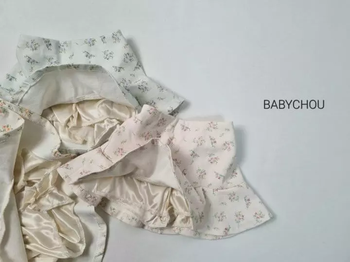 Babychou - Korean Children Fashion - #fashionkids - Flower Leon Skirt