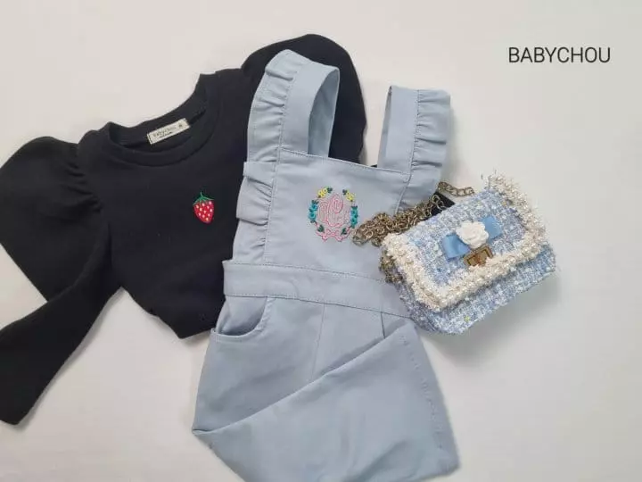 Babychou - Korean Children Fashion - #minifashionista - Wing Overalls - 10