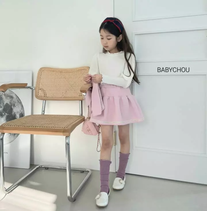 Babychou - Korean Children Fashion - #prettylittlegirls - Jenny Tee - 5