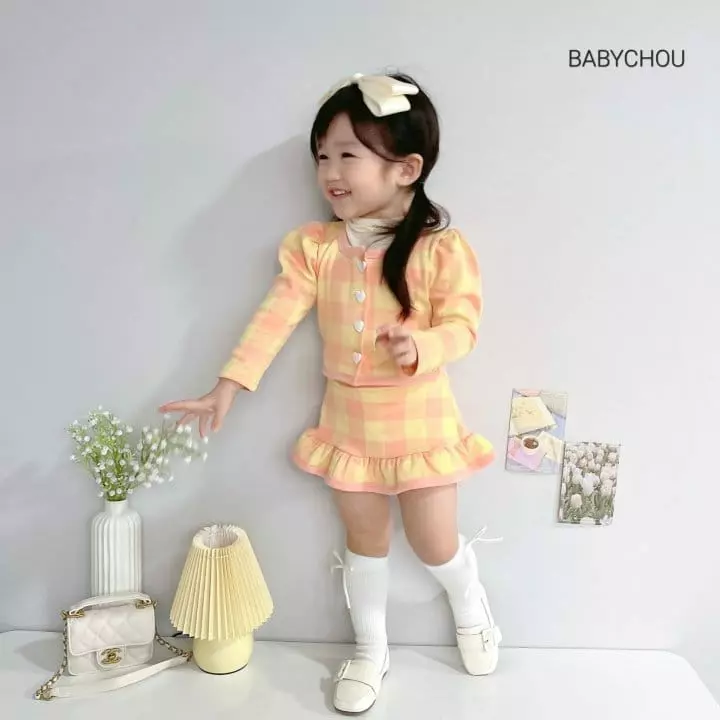 Babychou - Korean Children Fashion - #prettylittlegirls - Bli Top Bottom Set - 8