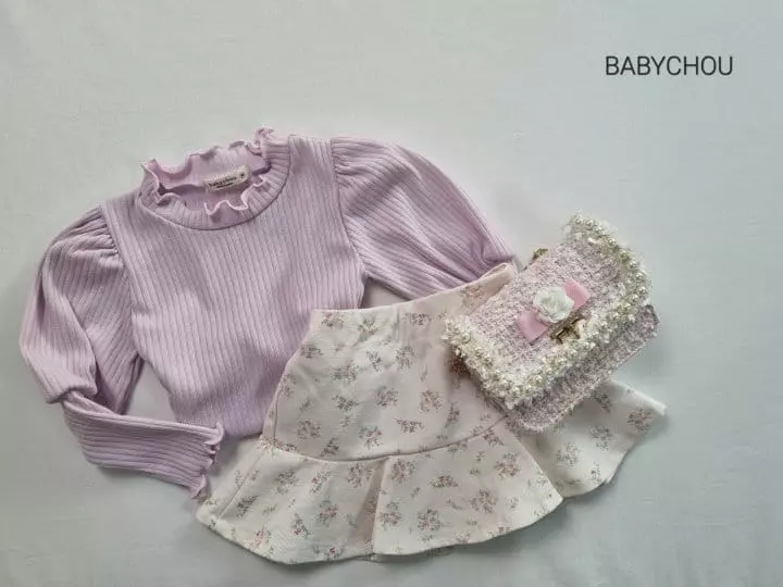 Babychou - Korean Children Fashion - #stylishchildhood - Jenny Tee - 8