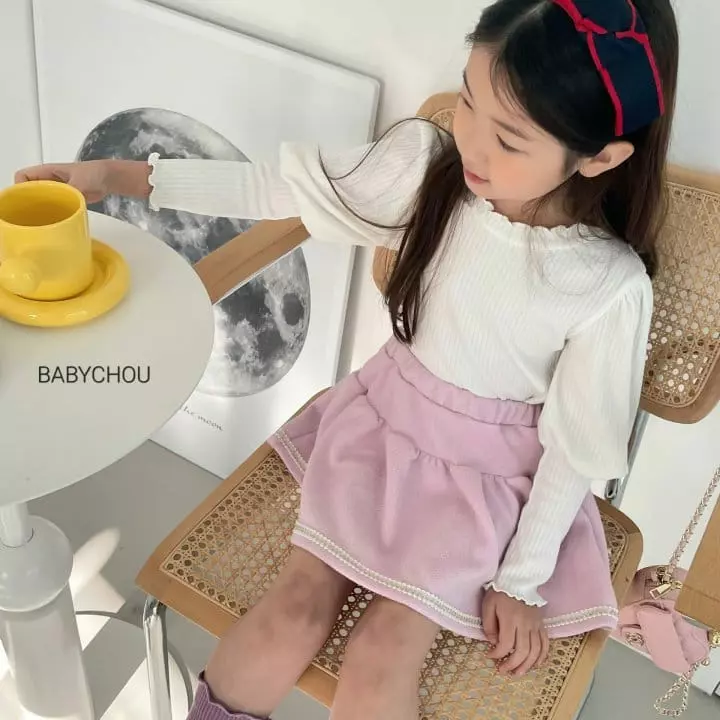 Babychou - Korean Children Fashion - #toddlerclothing - Jenny Tee - 7