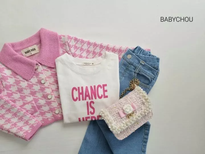 Babychou - Korean Children Fashion - #toddlerclothing - Chance Tee