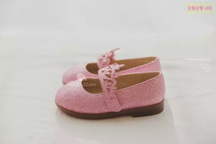 Babyzzam - Korean Children Fashion - #Kfashion4kids - Y769 Partty Flats - 3