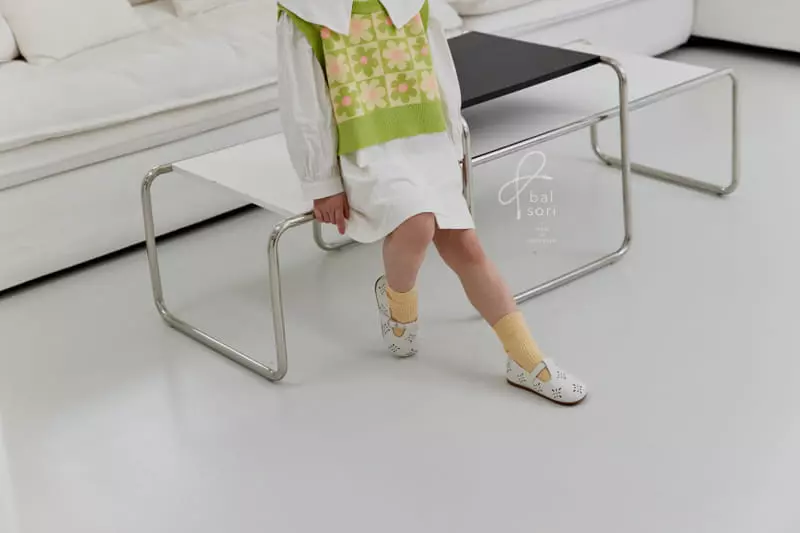 Babyzzam - Korean Children Fashion - #fashionkids - BB366 Flower Flats - 8