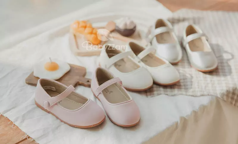 Babyzzam - Korean Children Fashion - #kidsshorts - Y764 Hee Su Flats - 2
