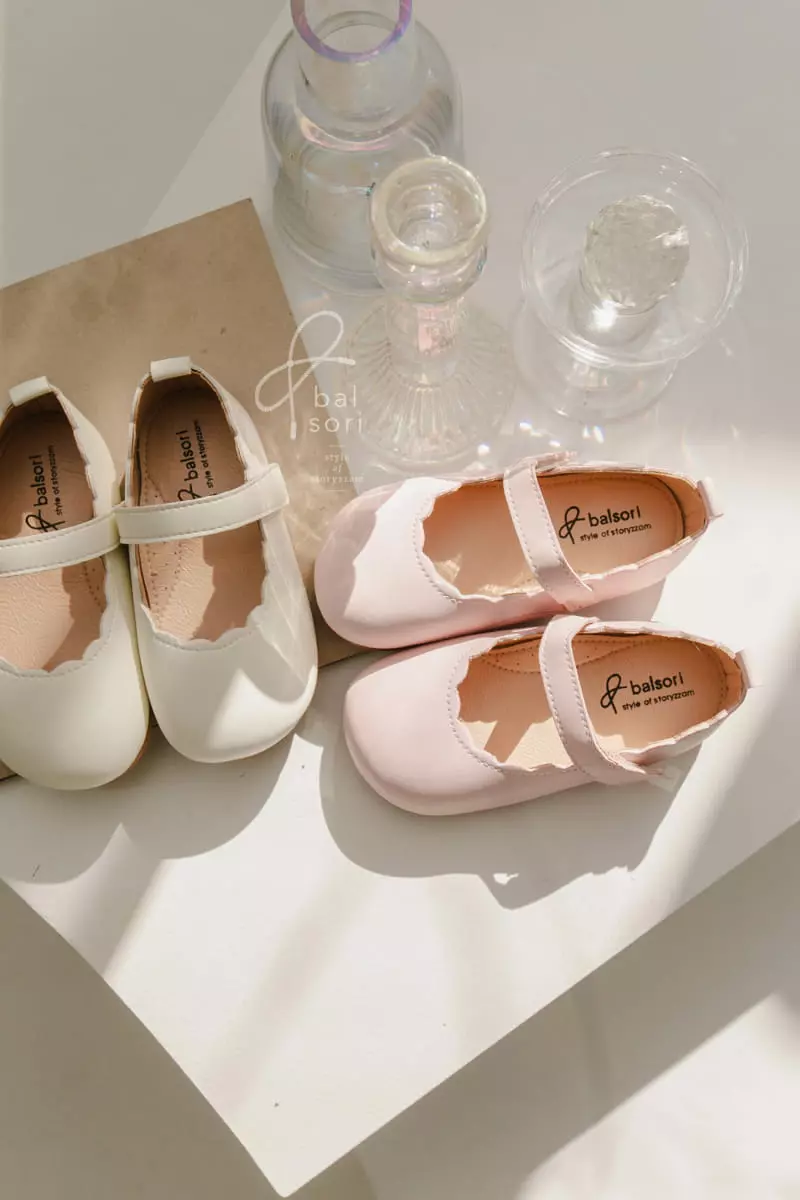 Babyzzam - Korean Children Fashion - #magicofchildhood - BB322 Merry U Flats - 3