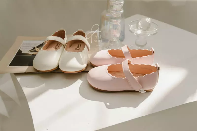 Babyzzam - Korean Children Fashion - #prettylittlegirls - BB322 Merry U Flats - 5