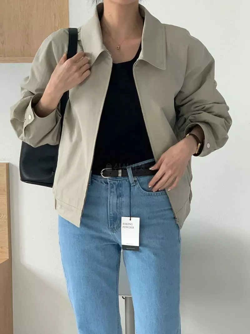 Baking Powder - Korean Women Fashion - #momslook - Fols Zip-up Jumper - 10