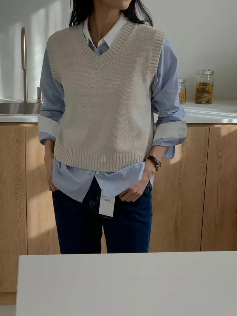 Baking Powder - Korean Women Fashion - #momslook - Code Vest - 7