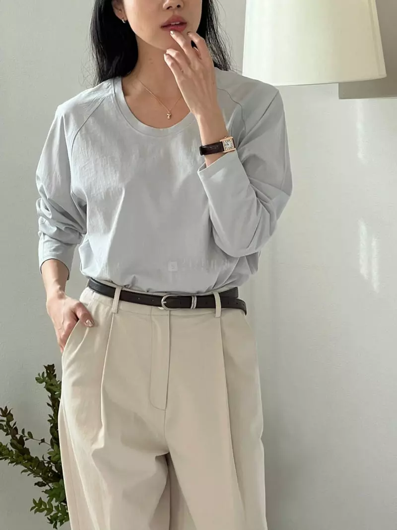 Baking Powder - Korean Women Fashion - #momslook - Salt Tee - 9