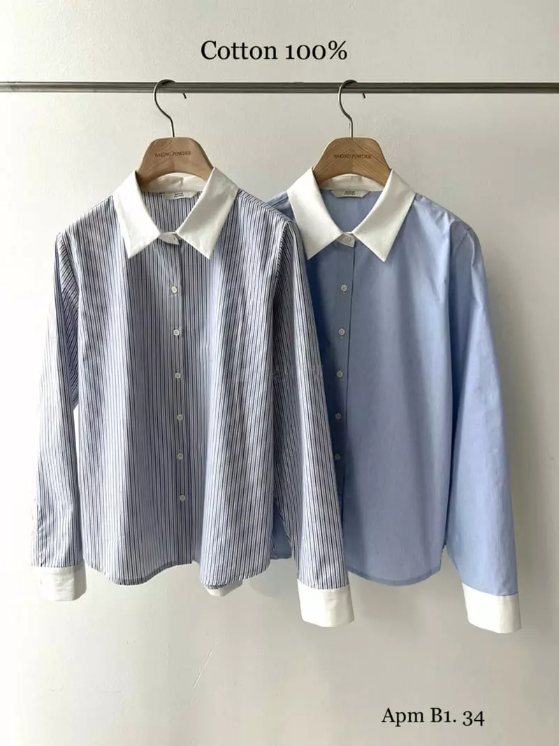 Baking Powder - Korean Women Fashion - #momslook - Modern Shirt - 10