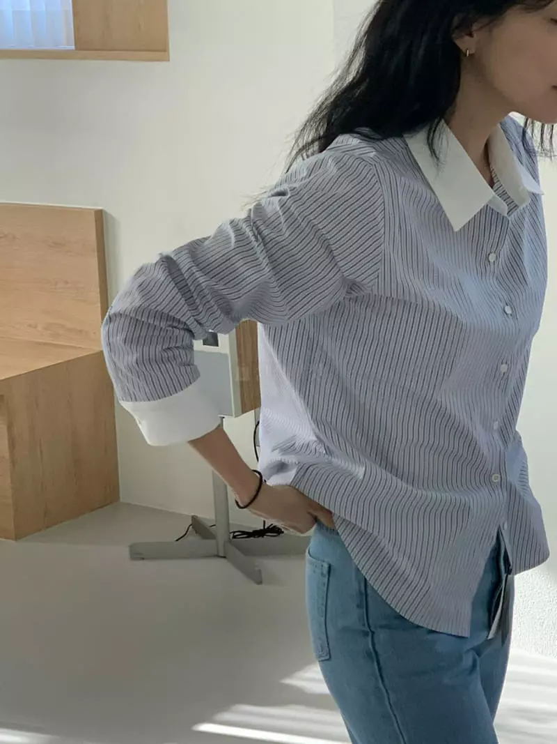 Baking Powder - Korean Women Fashion - #momslook - Modern Shirt - 8