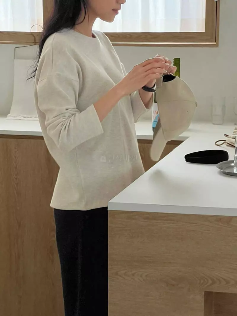 Baking Powder - Korean Women Fashion - #pursuepretty - Cold Waffle Tee - 2