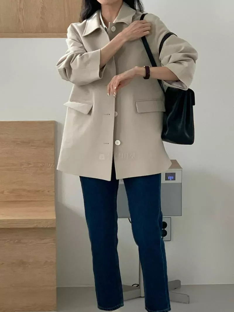 Baking Powder - Korean Women Fashion - #vintageinspired - Fairy Jacket - 5