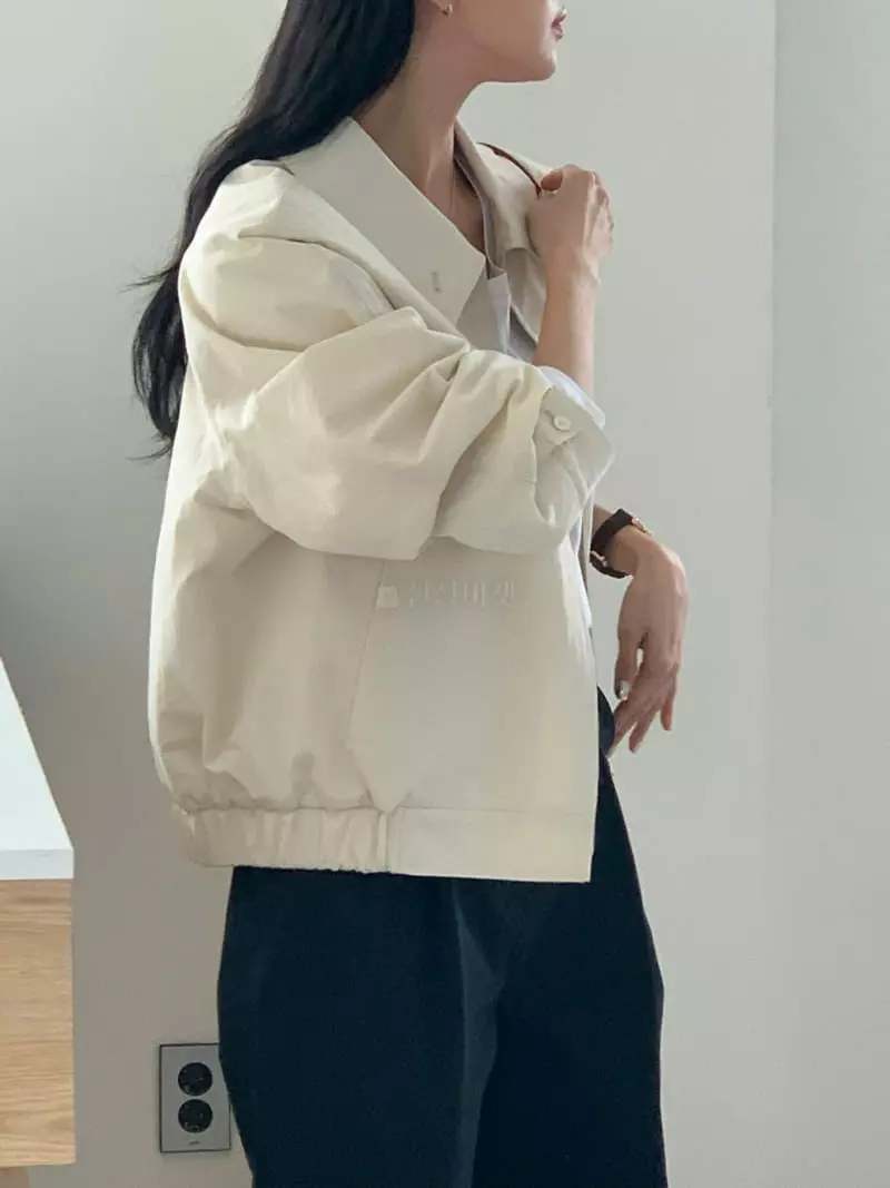 Baking Powder - Korean Women Fashion - #vintagekidsstyle - Fols Zip-up Jumper - 3