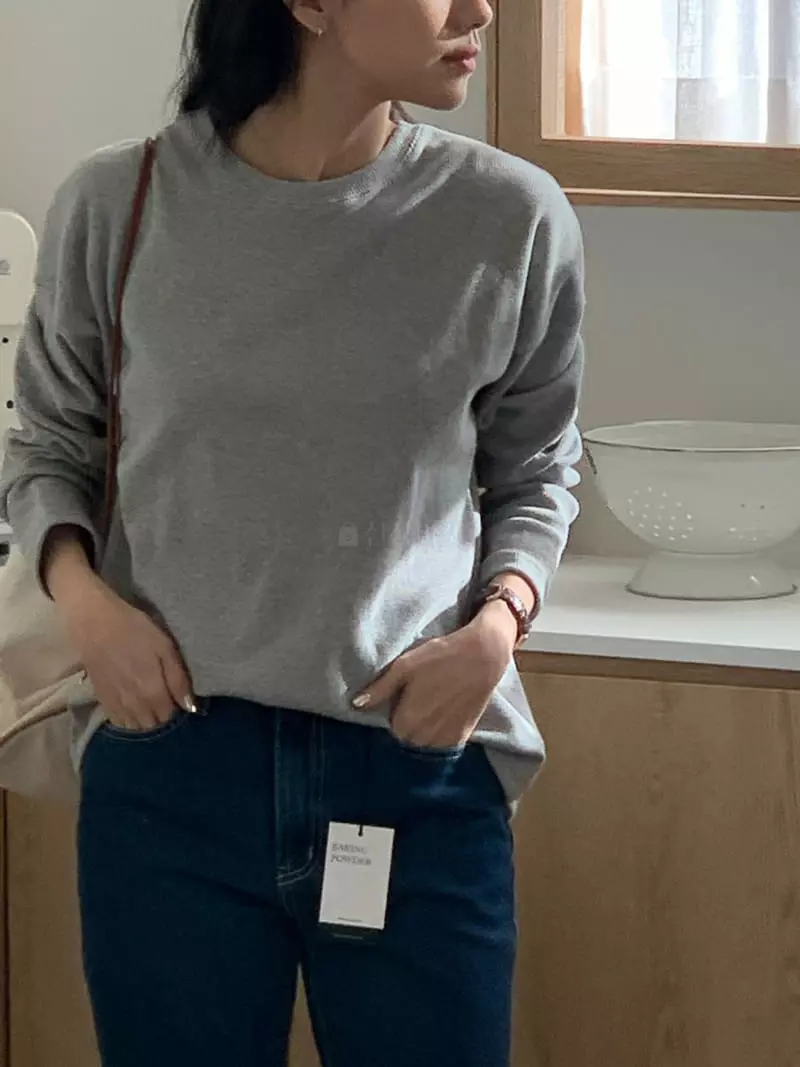 Baking Powder - Korean Women Fashion - #womensfashion - Cold Waffle Tee - 9