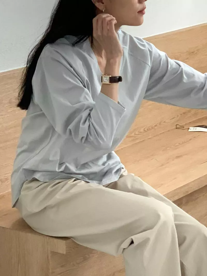 Baking Powder - Korean Women Fashion - #womensfashion - Salt Tee - 12