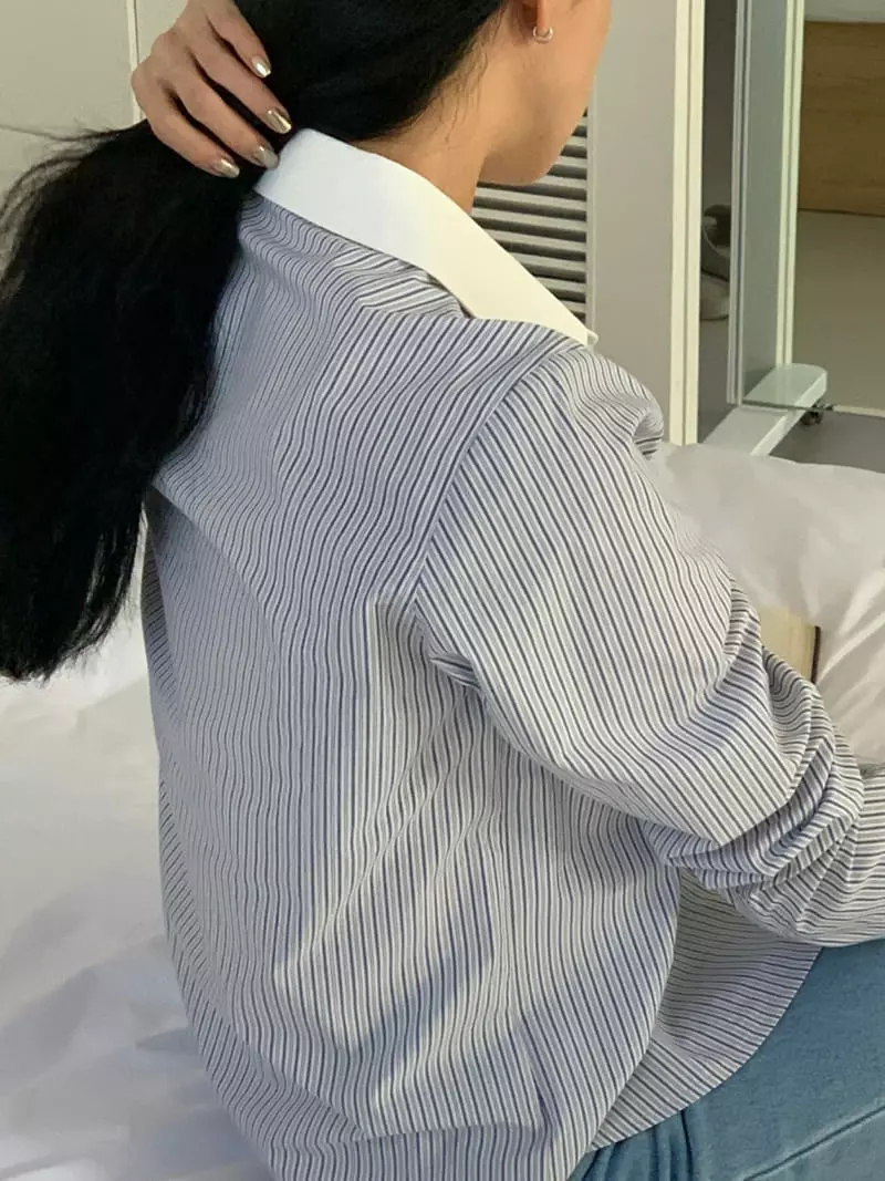 Baking Powder - Korean Women Fashion - #womensfashion - Modern Shirt - 9