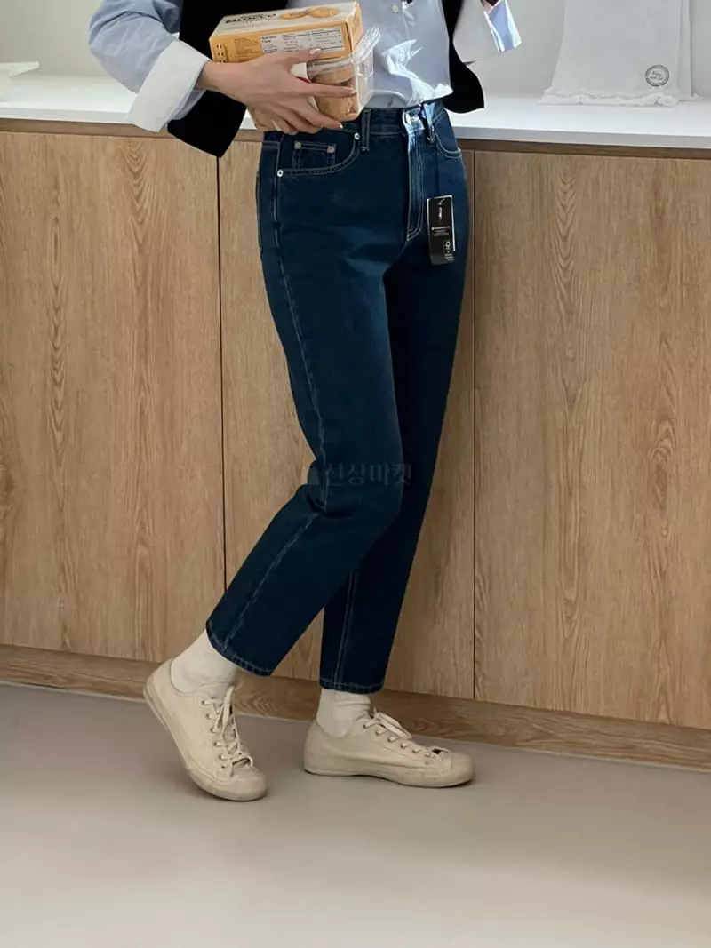 Baking Powder - Korean Women Fashion - #womensfashion - Aqua Jeans - 10