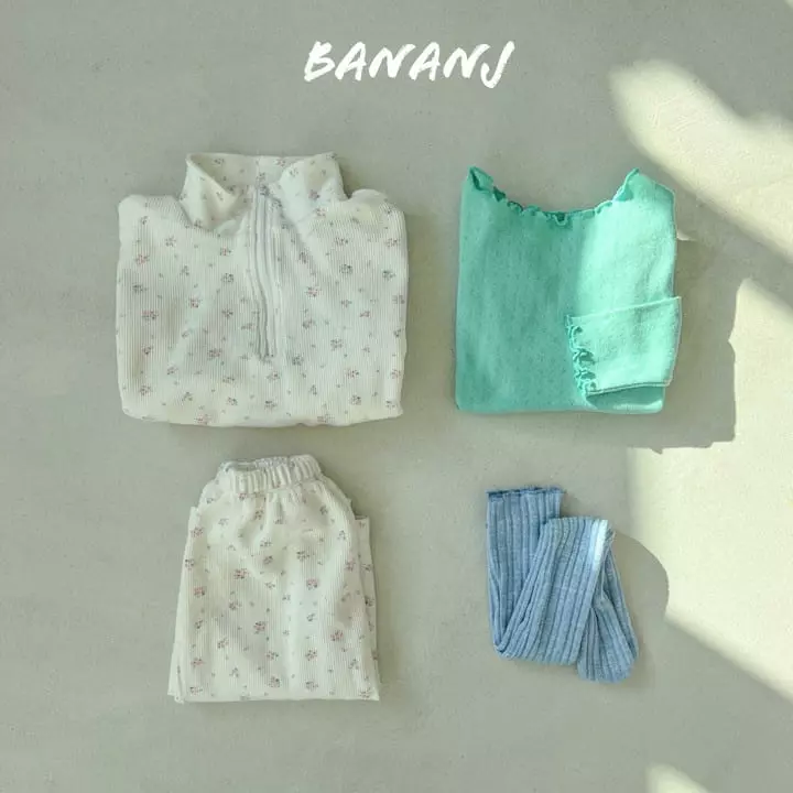 Banana J - Korean Children Fashion - #fashionkids - Flower Waffle Anorak - 2