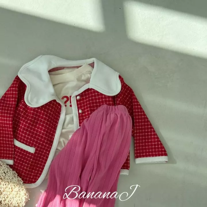 Banana J - Korean Children Fashion - #kidsshorts - Wave Jacket - 7