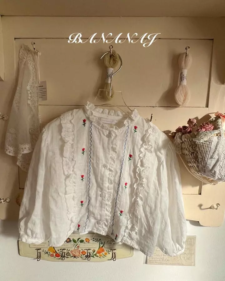 Banana J - Korean Children Fashion - #kidsshorts - Dodo Blouse