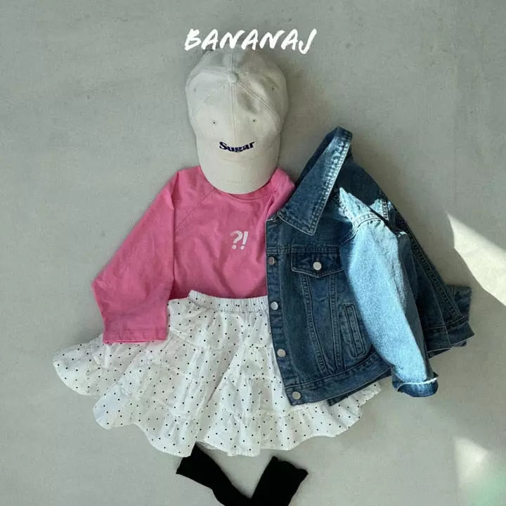 Banana J - Korean Children Fashion - #kidsstore - Exclamation Mark Tee - 9