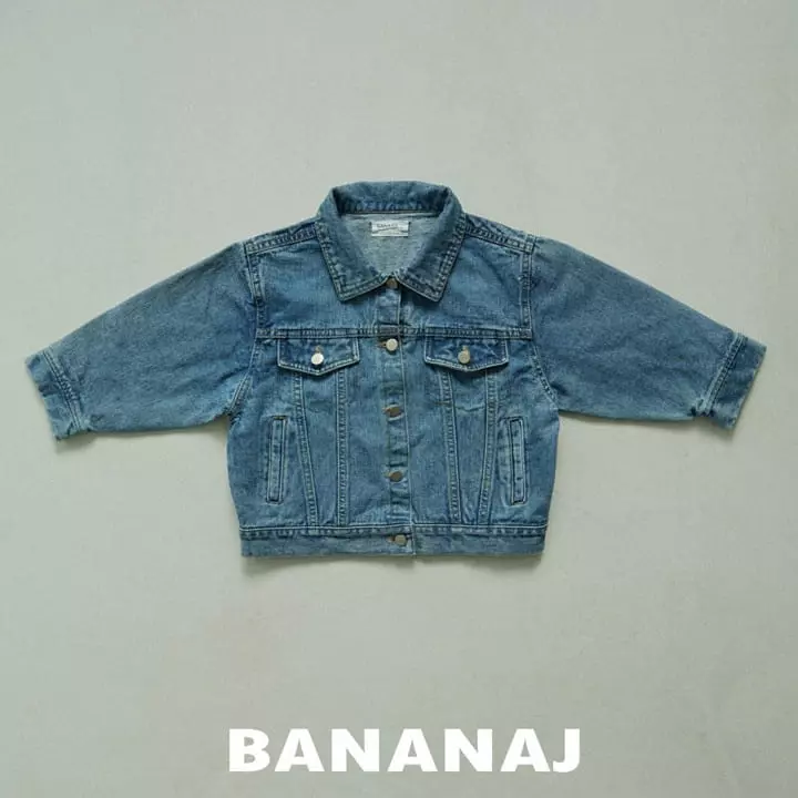Banana J - Korean Children Fashion - #kidzfashiontrend - Classic Denim Jacket - 11