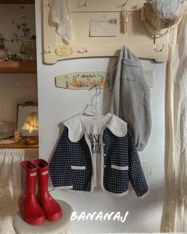 Banana J - Korean Children Fashion - #kidzfashiontrend - Wave Jacket - 9