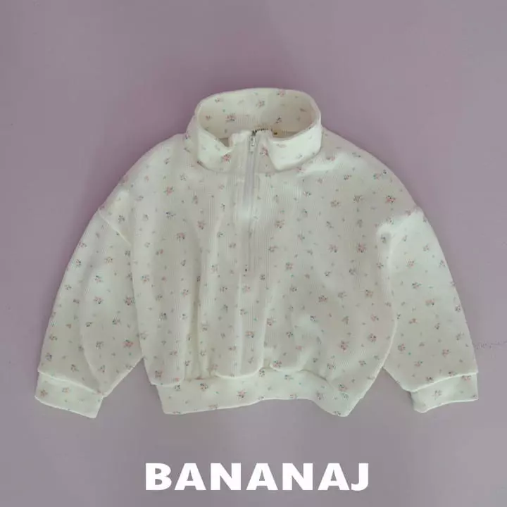 Banana J - Korean Children Fashion - #littlefashionista - Flower Waffle Anorak - 7
