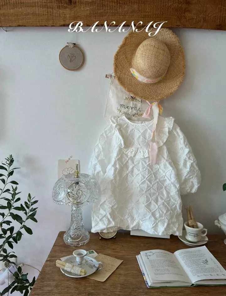 Banana J - Korean Children Fashion - #prettylittlegirls - Bang One-piece - 3