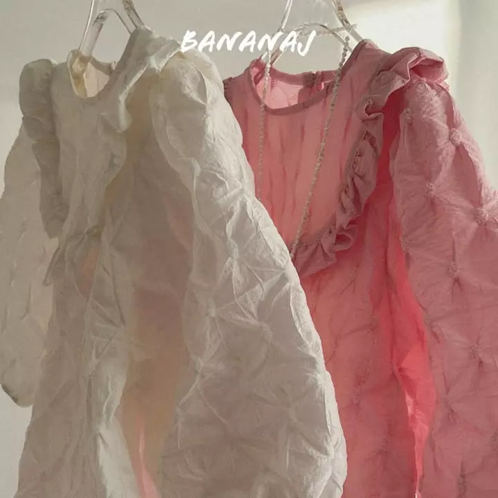 Banana J - Korean Children Fashion - #prettylittlegirls - Bang One-piece - 4