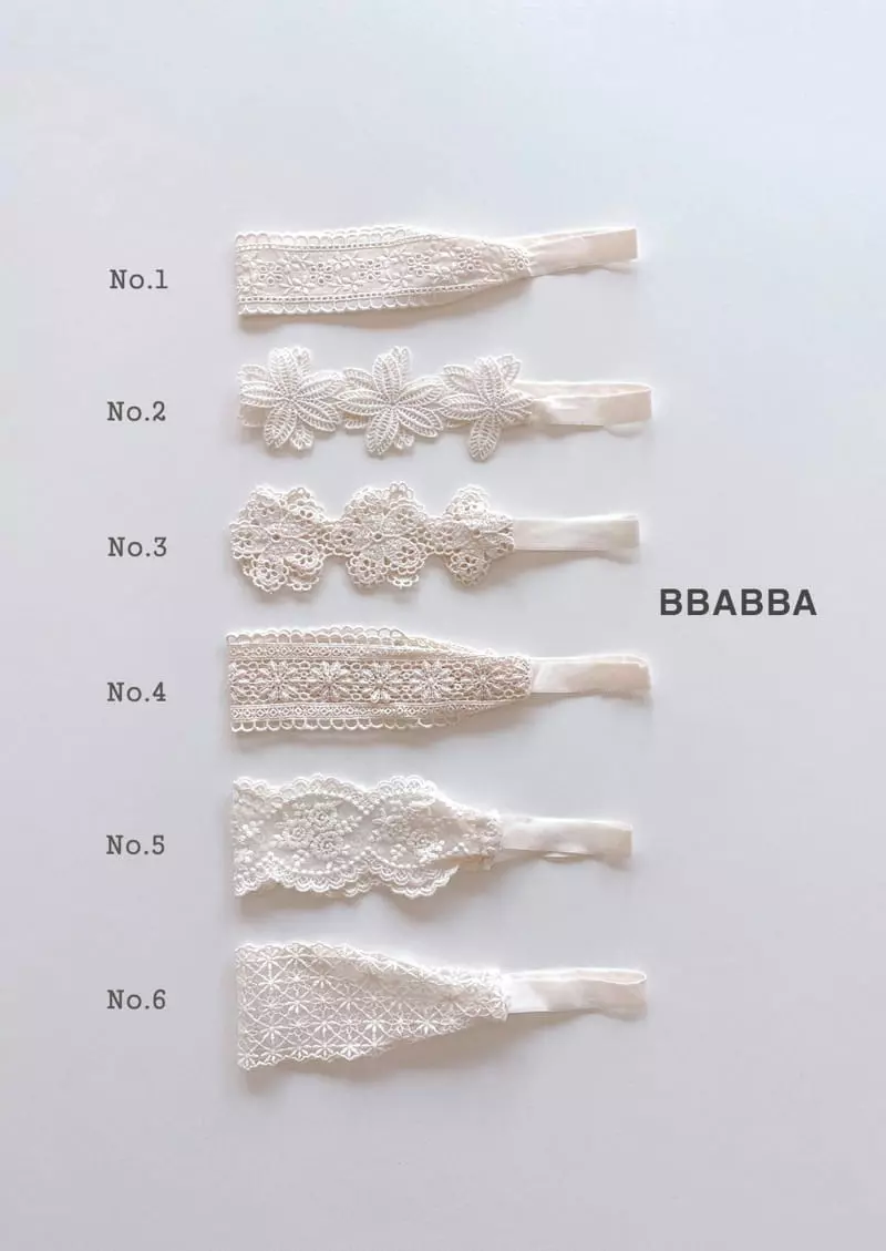 Bbabba - Korean Baby Fashion - #babyoutfit - Lace Band