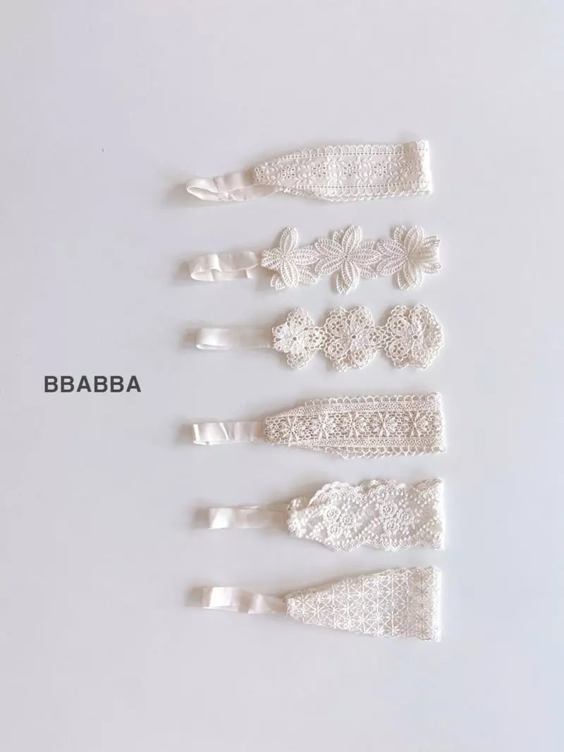 Bbabba - Korean Baby Fashion - #onlinebabyboutique - Lace Band - 3