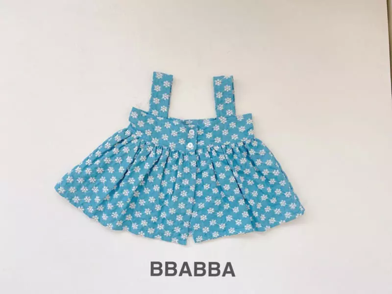 Bbabba - Korean Baby Fashion - #onlinebabyboutique - Denim Bustier - 7
