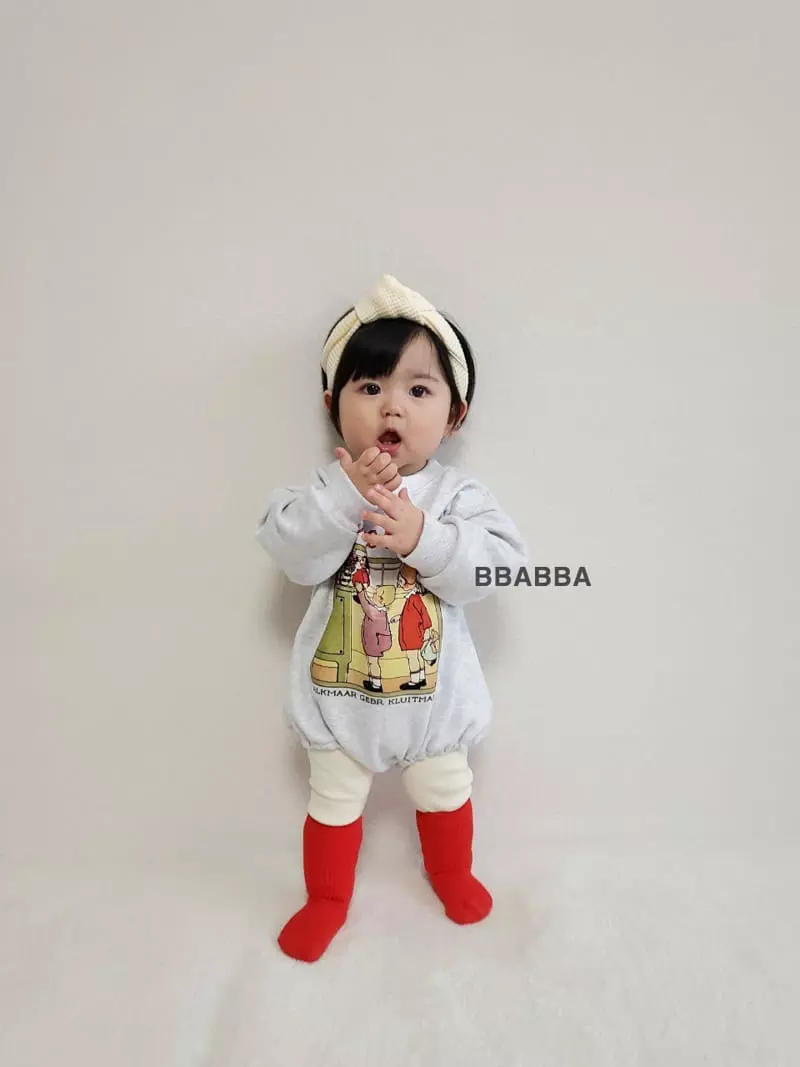 Bbabba - Korean Baby Fashion - #onlinebabyshop - Morden Bodysuit - 2