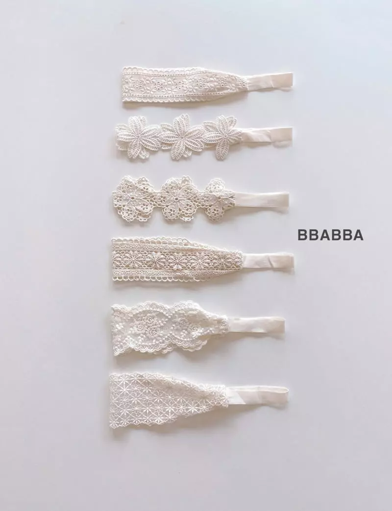Bbabba - Korean Baby Fashion - #onlinebabyboutique - Lace Band - 4