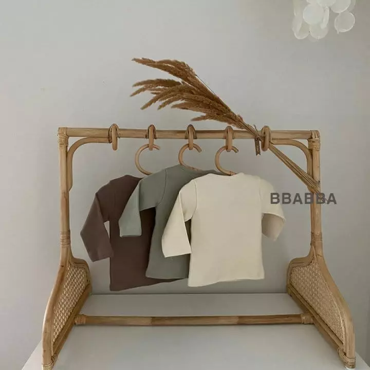 Bbabba - Korean Baby Fashion - #smilingbaby - 23 Bebe Round Tee - 2