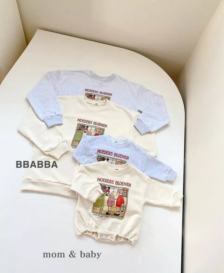 Bbabba - Korean Women Fashion - #womensfashion - Mom Morden Sweatshirt - 2