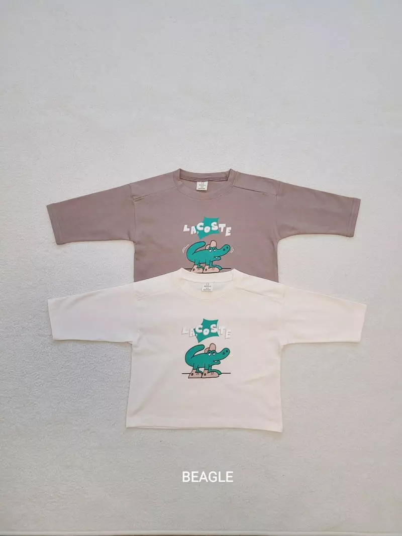 Beagle - Korean Children Fashion - #childrensboutique - Crocodile Tee