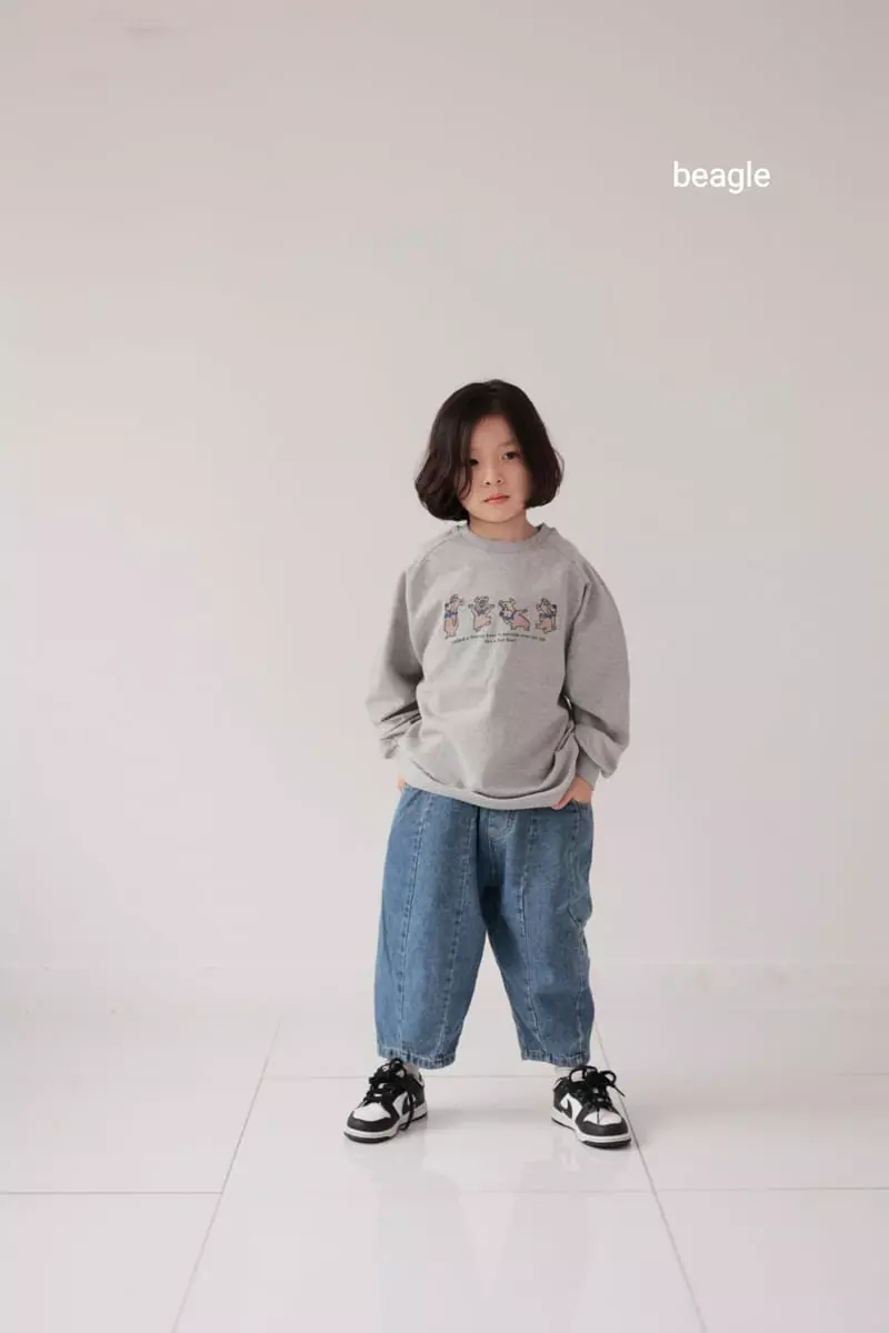 Beagle - Korean Children Fashion - #childrensboutique - Alu Jeans - 7
