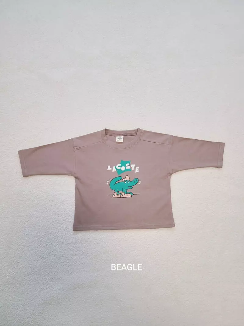 Beagle - Korean Children Fashion - #discoveringself - Crocodile Tee - 3