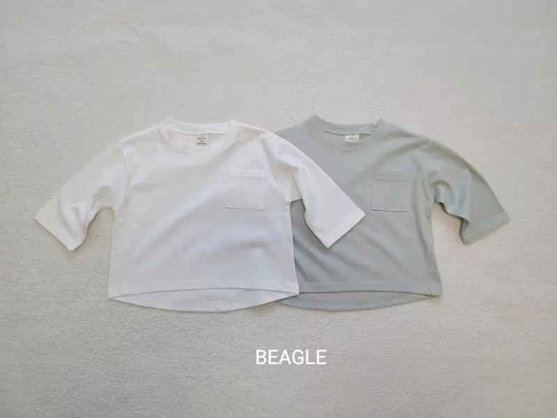 Beagle - Korean Children Fashion - #fashionkids - Today Pocket Tee - 2
