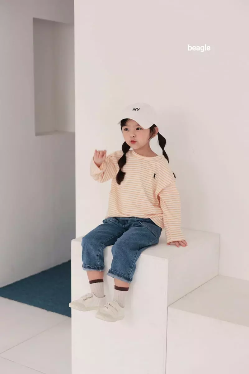Beagle - Korean Children Fashion - #littlefashionista - Leto Stripes Tee - 2